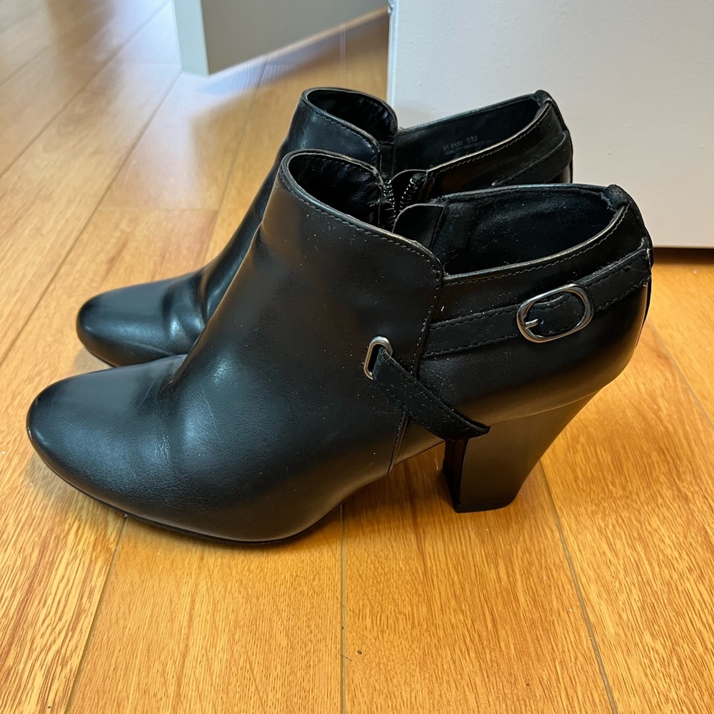 Black booties